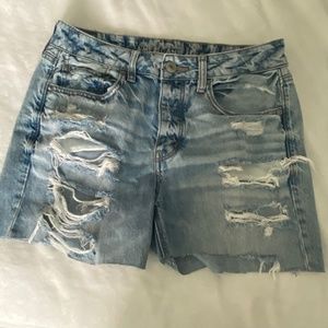Cut off American Eagle jean shorts